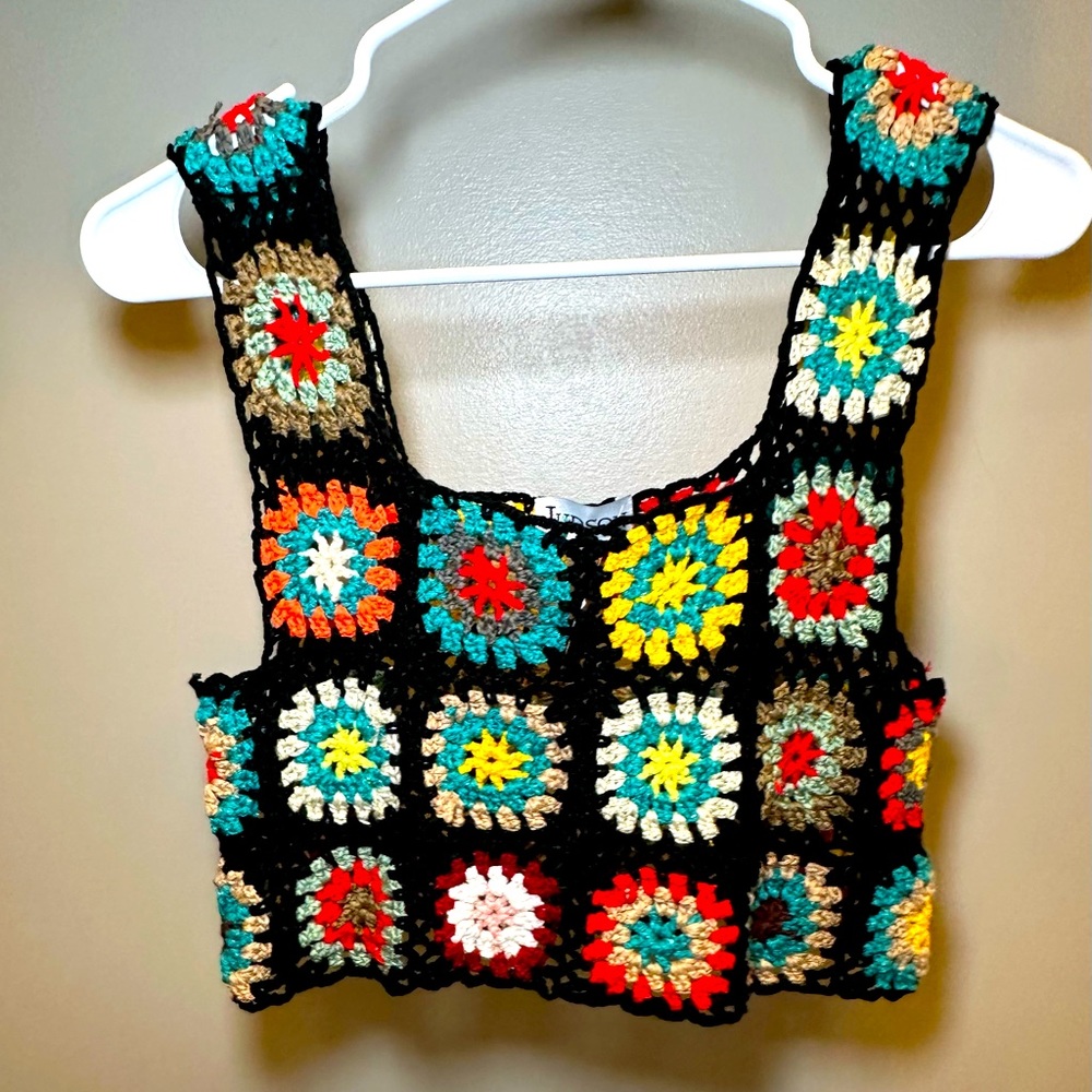 Crochet Crop Top - Picture 2 of 3